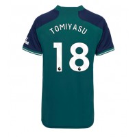 Arsenal Takehiro Tomiyasu #18 Replica Third Shirt Ladies 2023-24 Short Sleeve